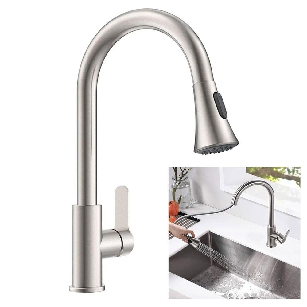 Torneira Gourmet Monocomando Agua Quente Fria Pull Down
