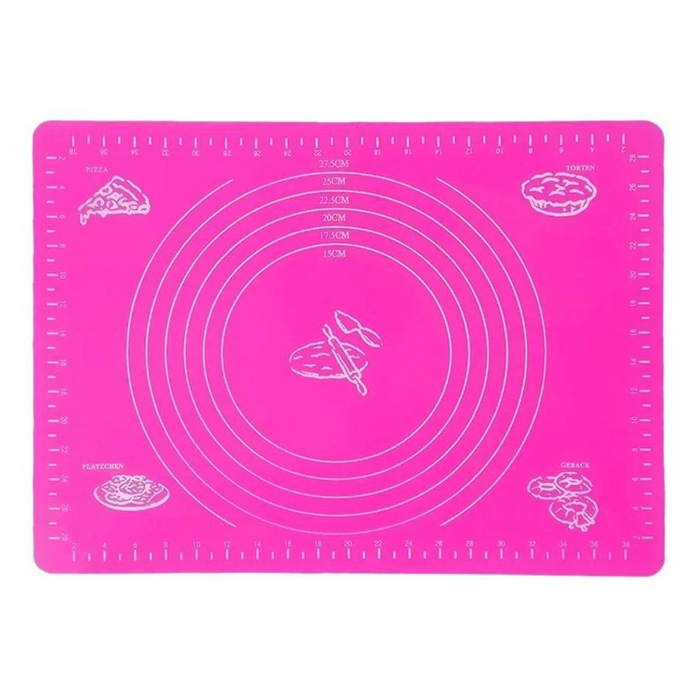 2X Tapete Culinário De Silicone Antiaderente Para Abrir Mass