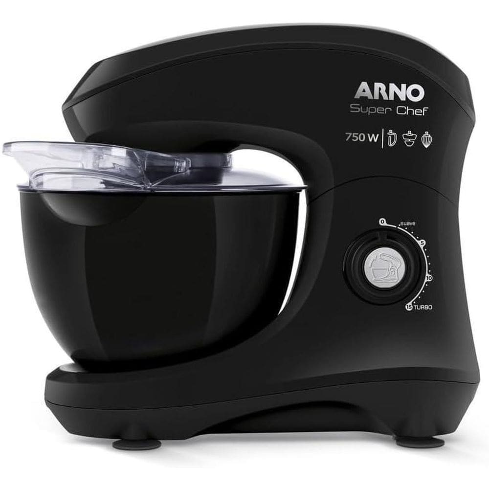 Batedeira Planetária Superchef 750W 127V Preto Km01 Sx9508B1