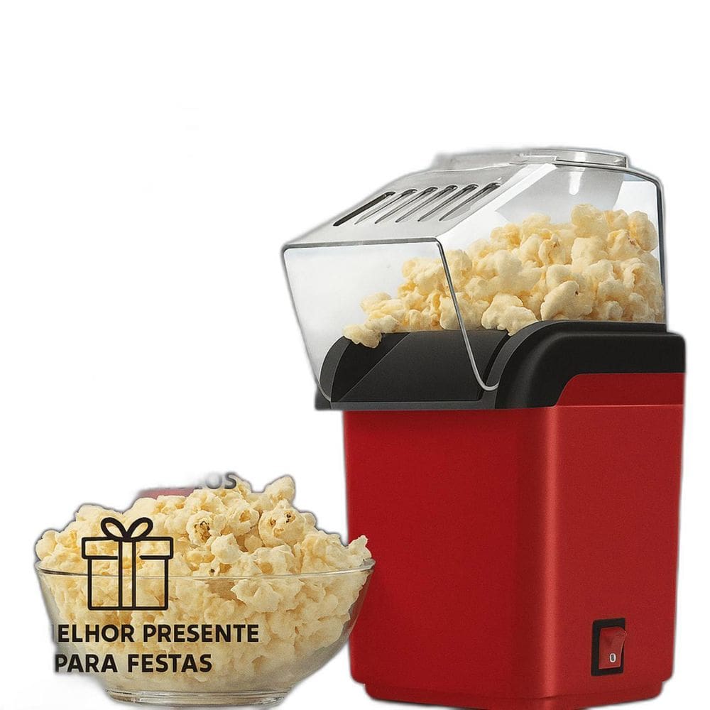 Pipoqueira Elétrica Mini Joy 110V, Sem Óleo E Saudável