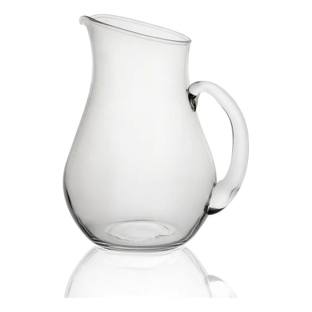 2X Jarra De Vidro Para Suco 1,5 Litros Cor Incolor