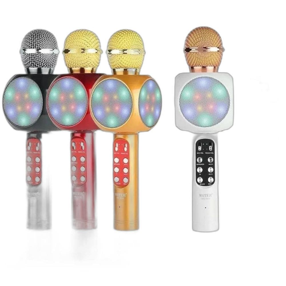 Microfone Karaoke Bluetooth Diversão Garantida