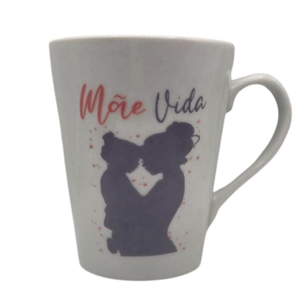 Caneca Porcelana Decorativa Frase 300 Ml - Escolha O Modelo