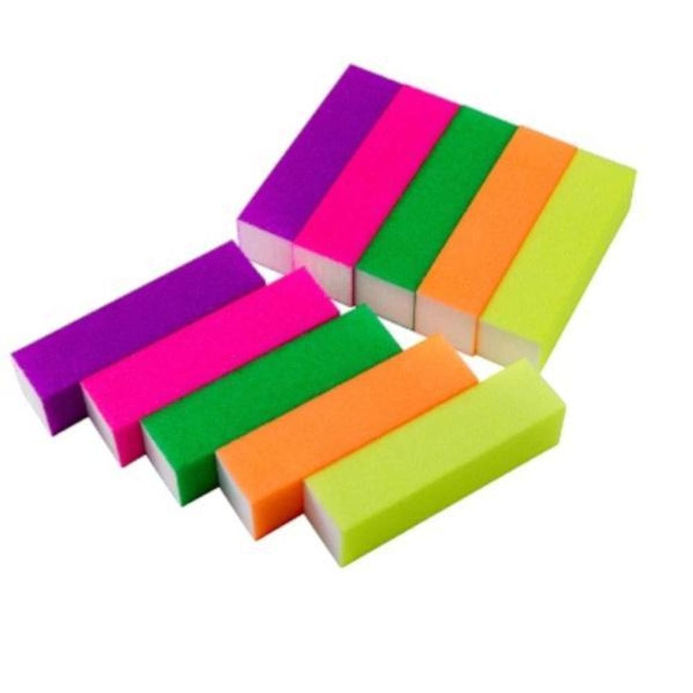 10 Lixas Polidora De Unha Bloco Mágico Manicure
