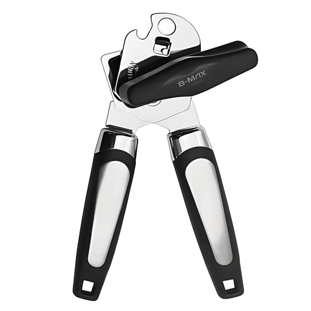 Abridor De Lata Manual 3 Em 1 Alças Ergonômicas Seguro Fácil