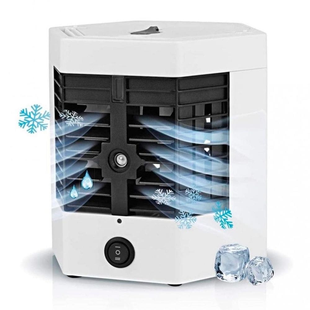 Ventilador Usb Portátil Mini Com Ar Condicionado Qualidade