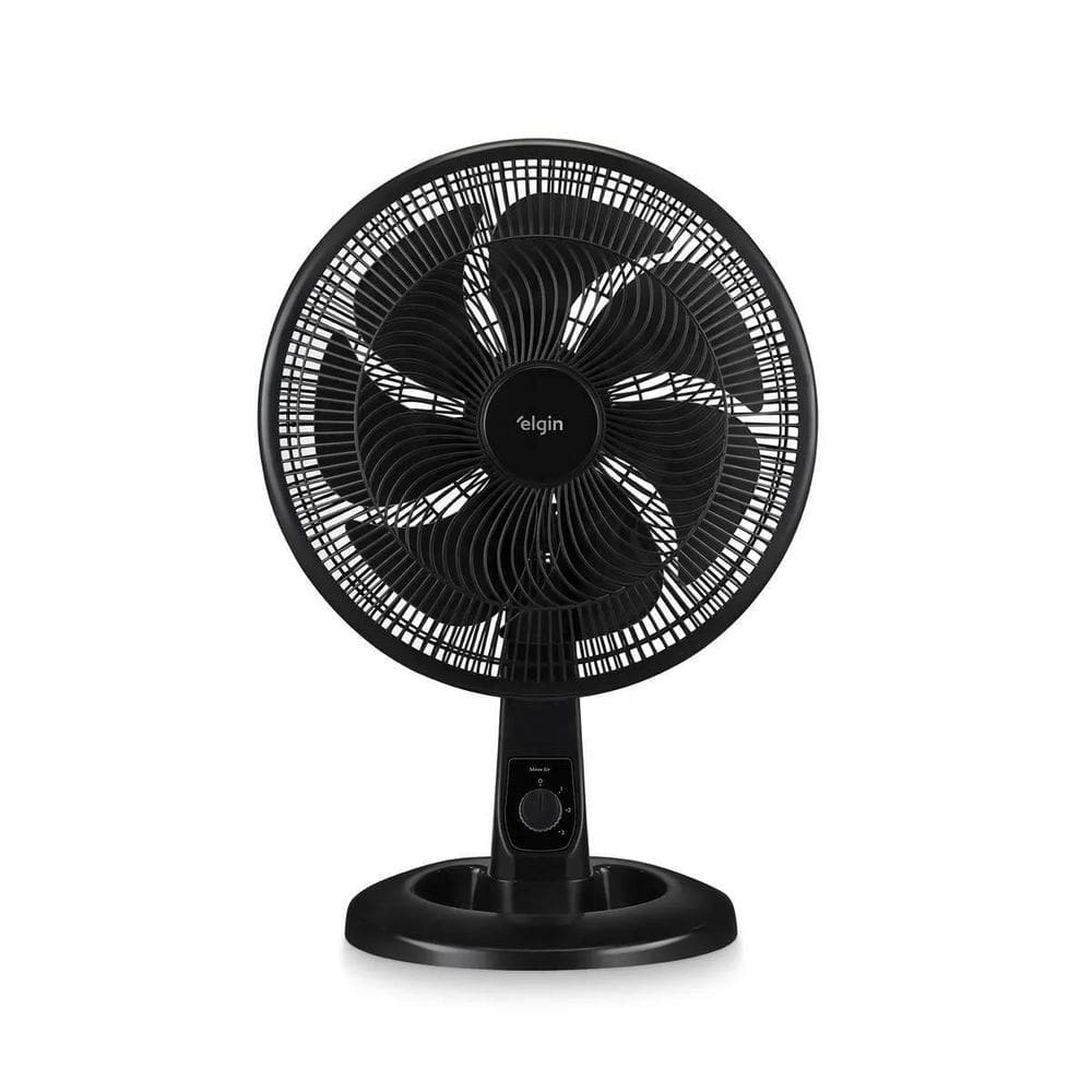 Ventilador De Mesa Elgin Breeze Air Preto 7 Pás 110V 140W