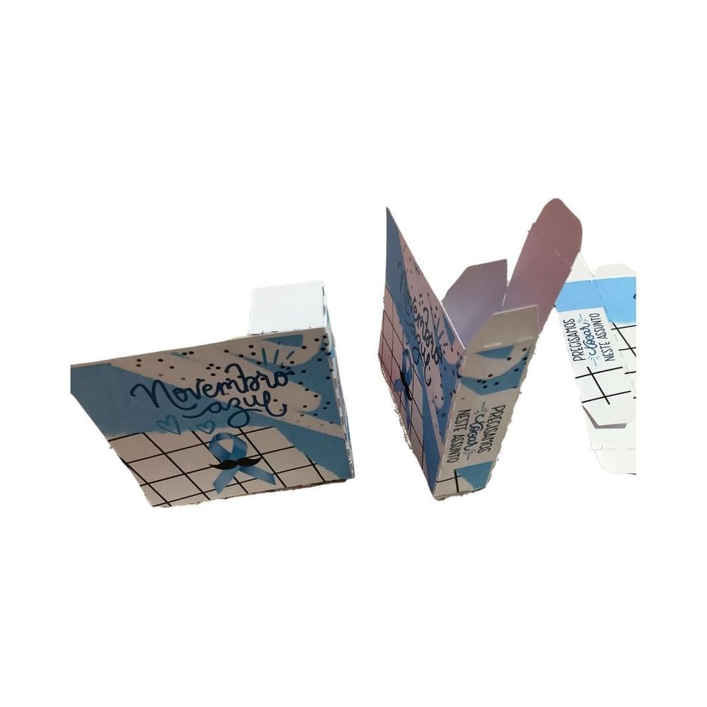 10 Caixinhas Card Datas Lembrancinha Novembro Azul