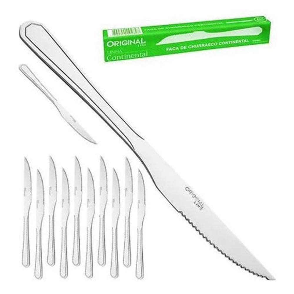 Line Continental 132288 Prateado 12 Unidades