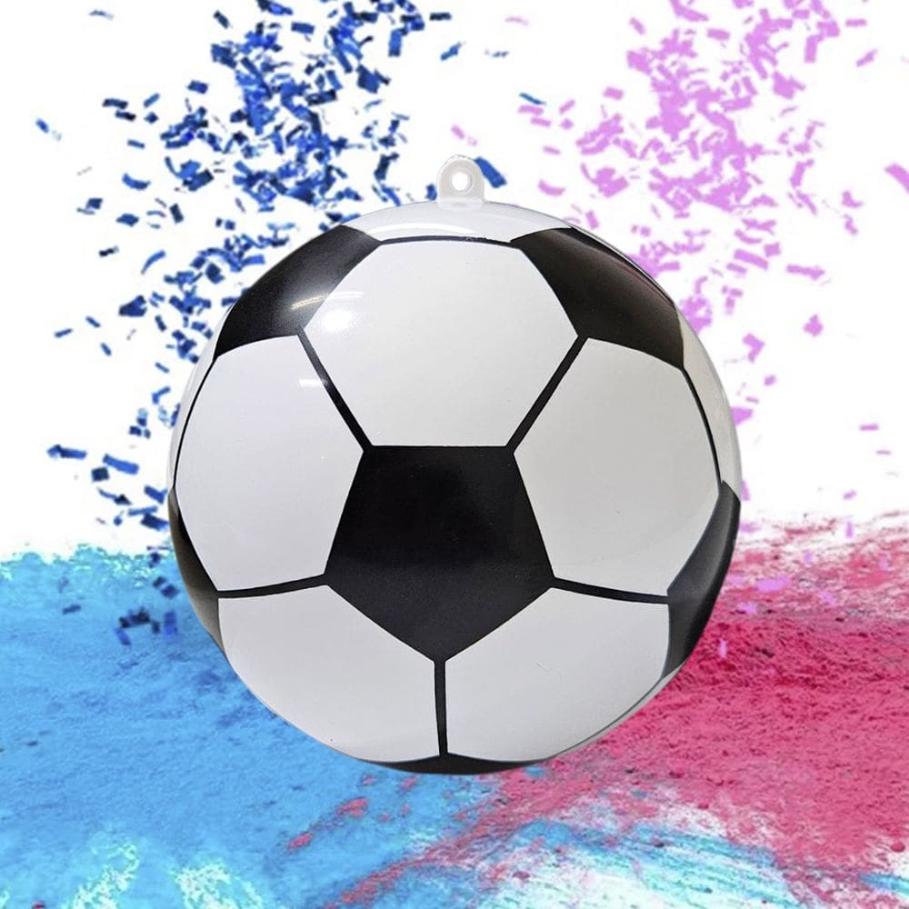 Bola Cha Revelaçao Bebe Sexo Menino Menina Fotebol Fraldas Festa Familia Comeoraçao Gravidez Evento