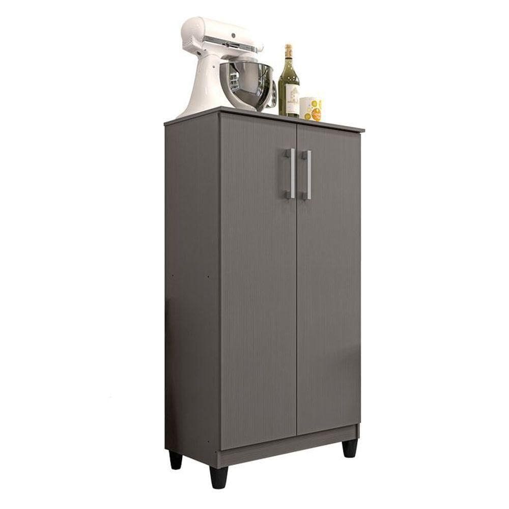 Armário Multiuso Brisa Gris Fosco - Kits Paraná