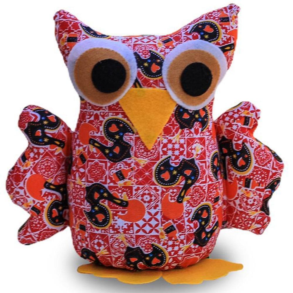 Peso De Porta Decorativo Coruja