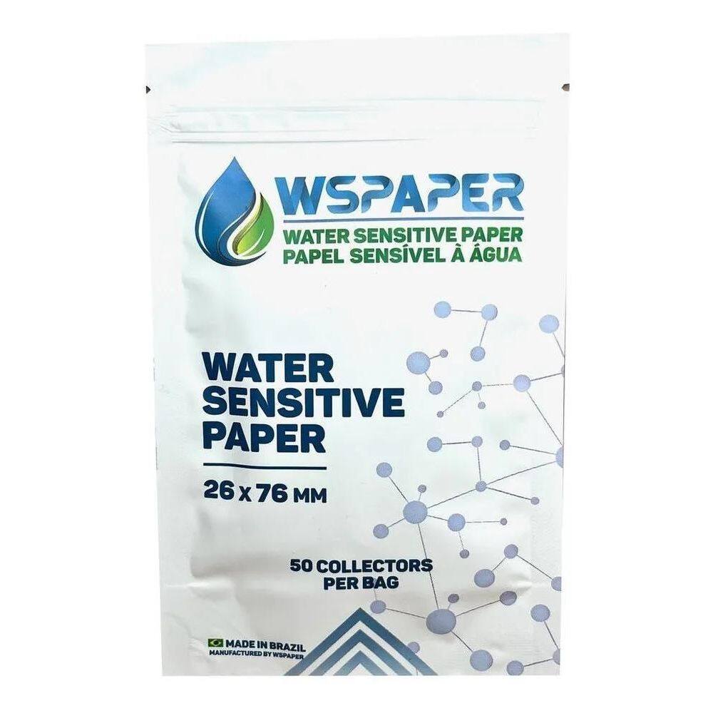 2X Kit 50 Unidades Papel Sensível Água  Hidrossensível  76X2