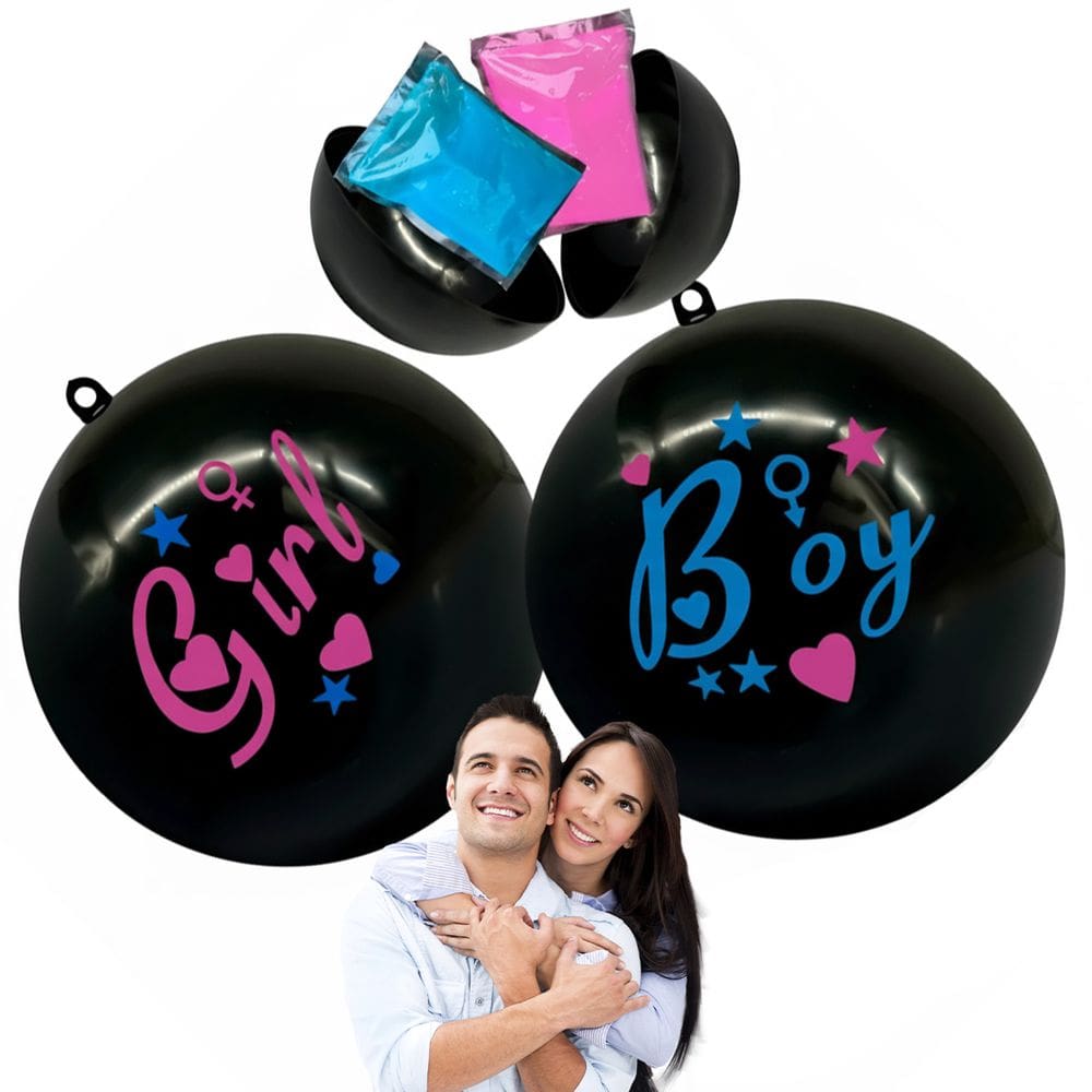 Bola Cha Revelaçao Sexo Bebe Criança Menino Menina Festa Fraldas Gravidez Familia Evento Comemoraçao