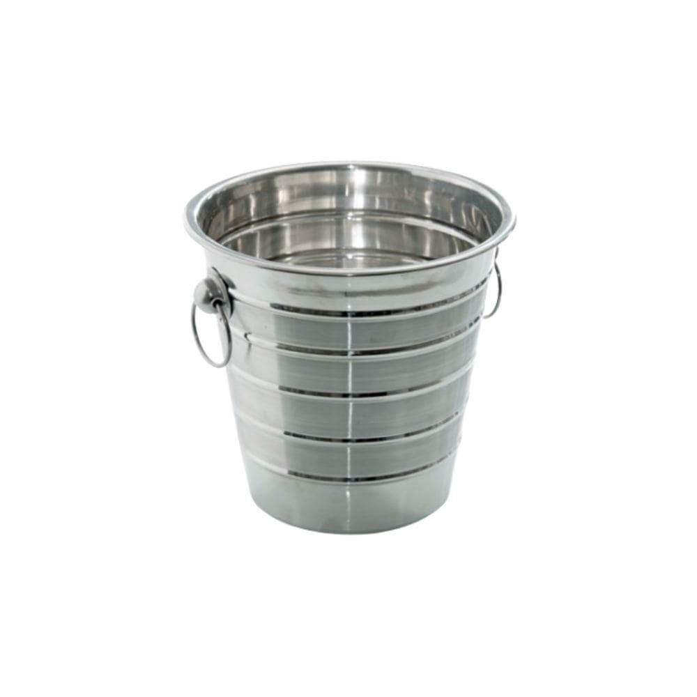 Balde De Champagne 5 Aneis Inox 22 Cm - Ad