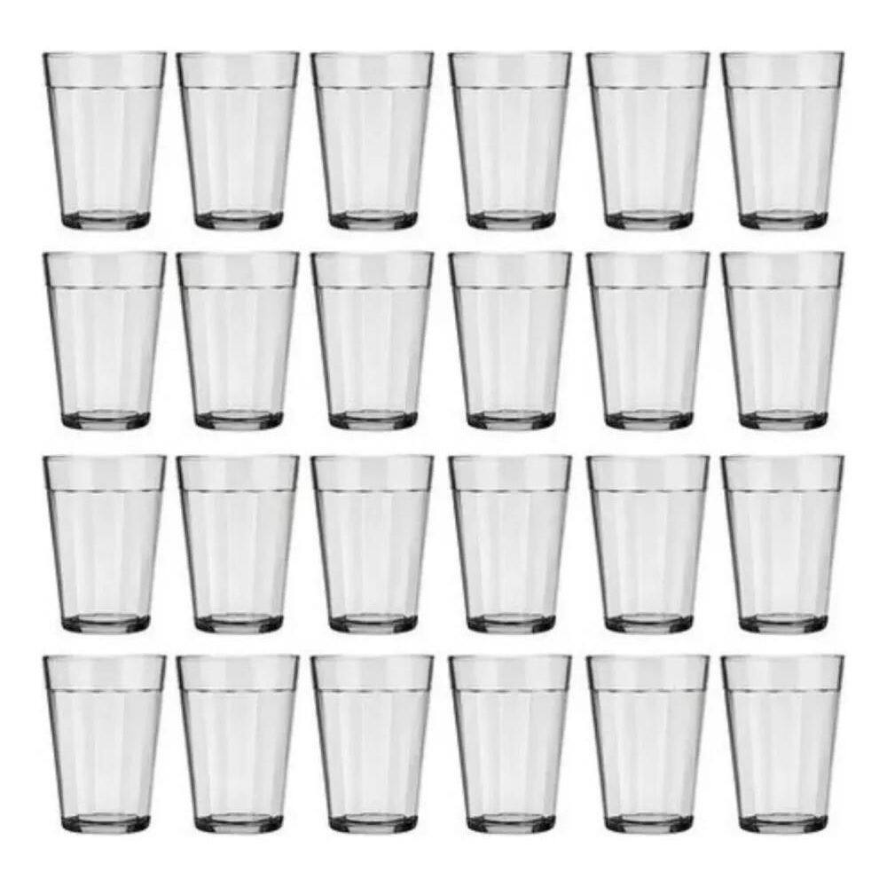 3X Copo Americano Caixa Com 24 Unidades Nadir 190Ml