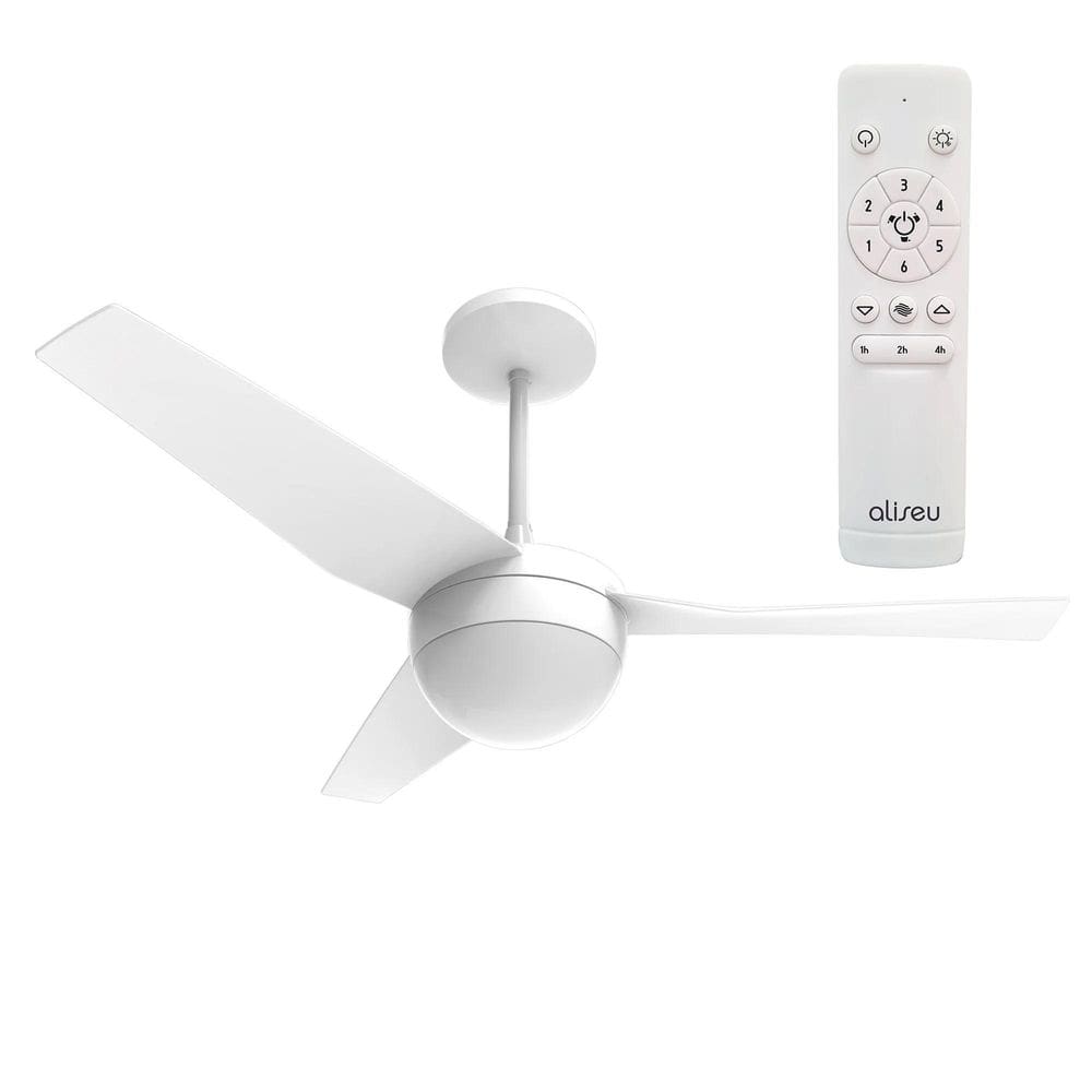 Ventilador De Teto Aliseu Jet Eco Branco - Bivolt