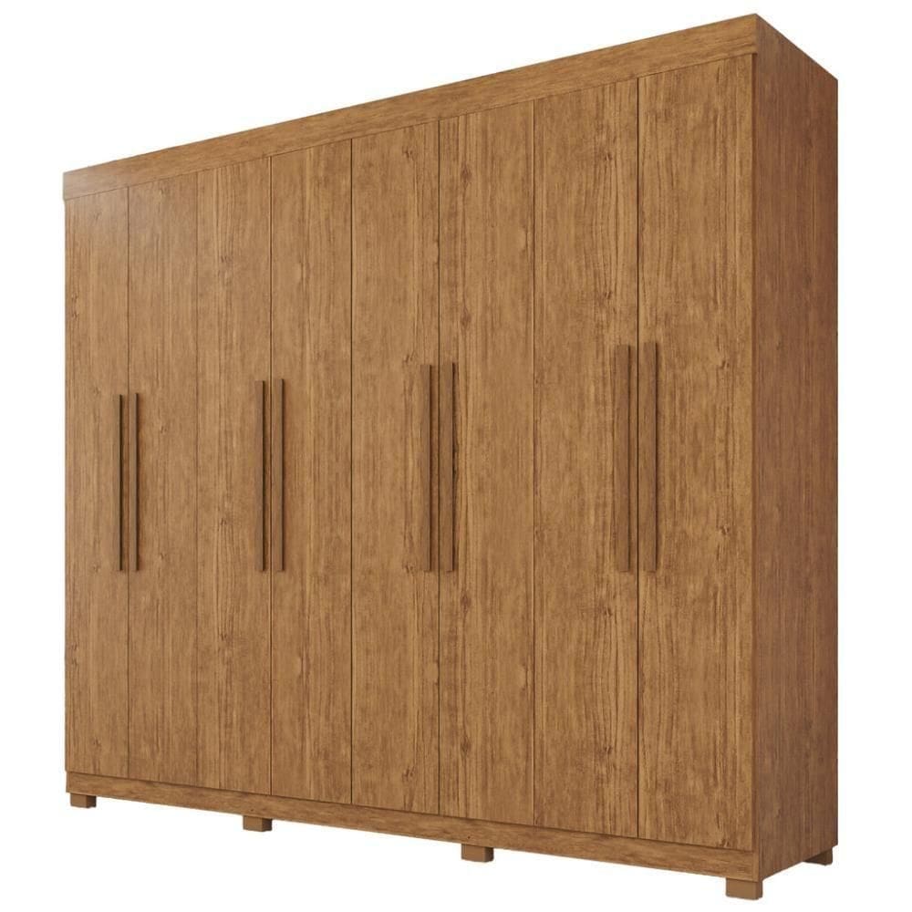 Guarda-roupa De Casal 100% Mdf 8 Portas 4 Gavetas Itália