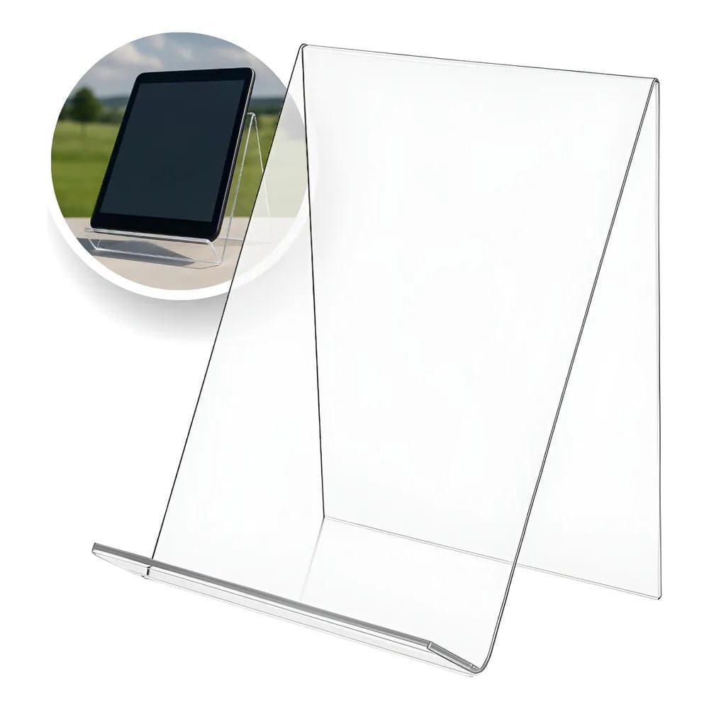 2X Suporte Expositor Livros Agenda Tablet Acrílico