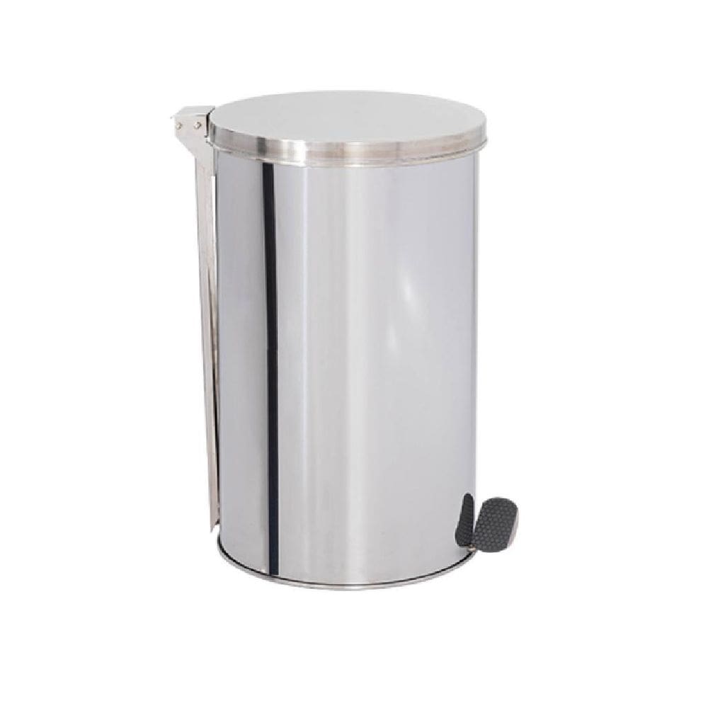 Lixeira Pedal De Aço Inox 24X40 20 Litros - Binnox