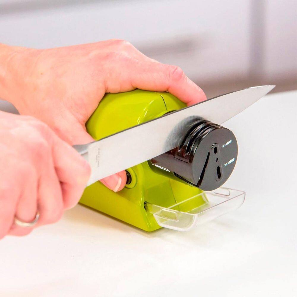 Amolador Elétrico Multifuncional Afiar Facas Cozinha E