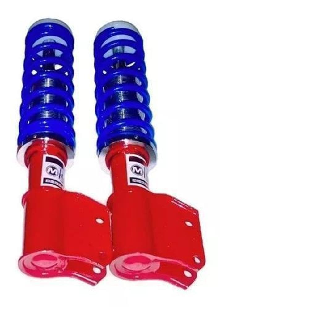 Kit Suspensão Regulavel Slim Uno 1985 Ate 2010 Par Dianteiro