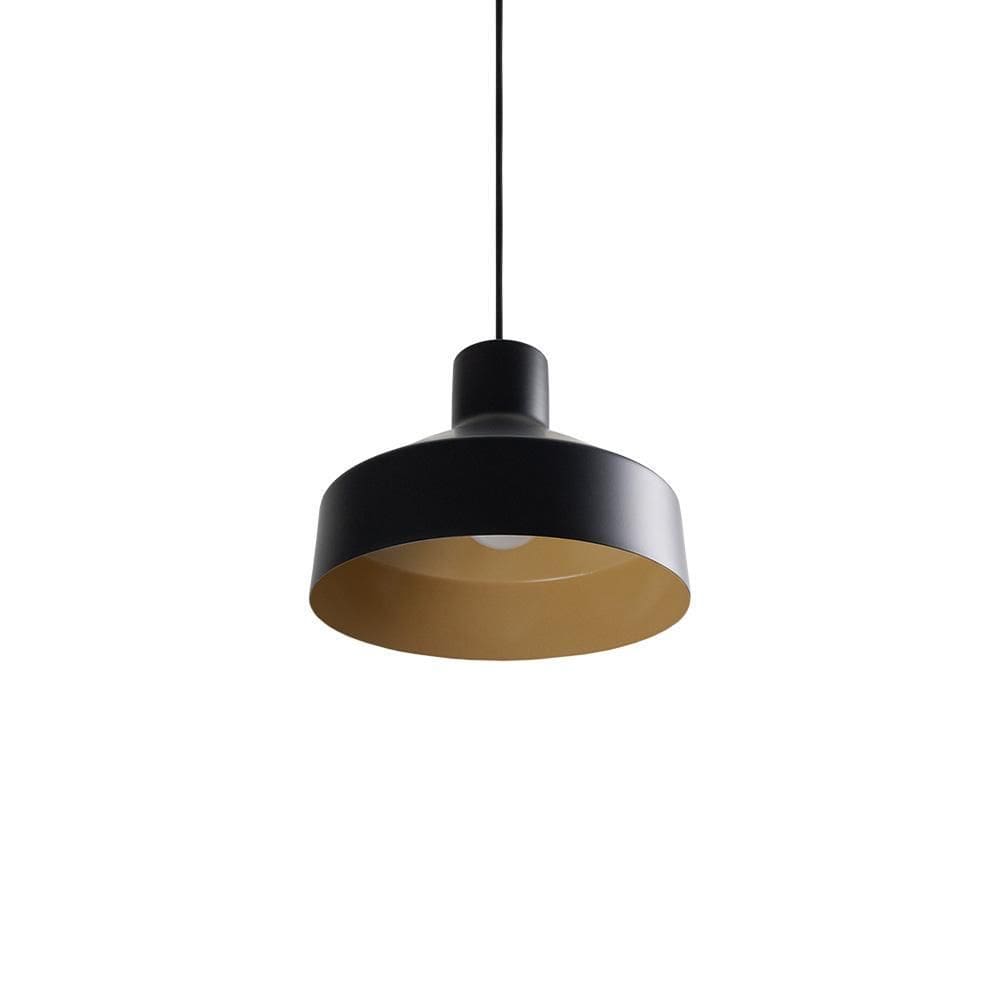 Lustre Pendente Blumenau Liza E27 Bivolt Preto/Dourado