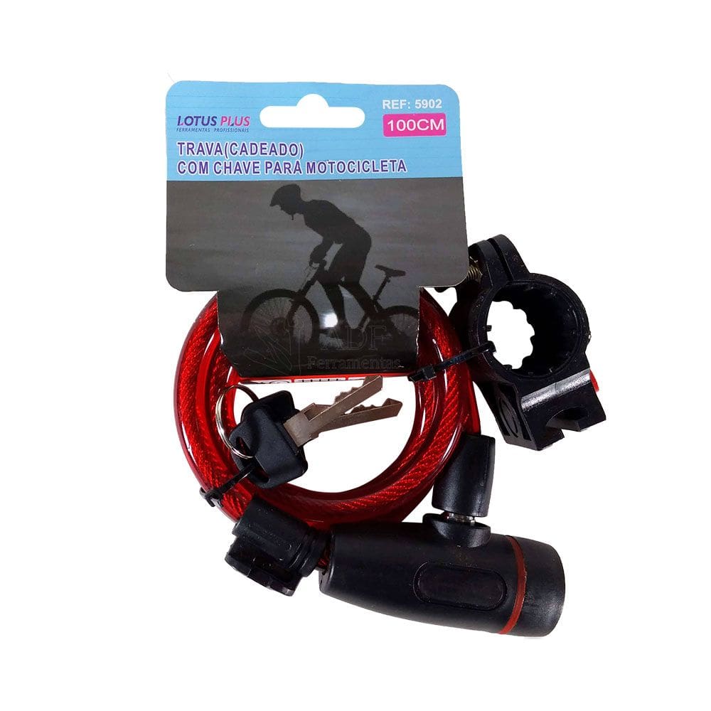 Cadeado para Moto Motocicleta 1 metro Lotus