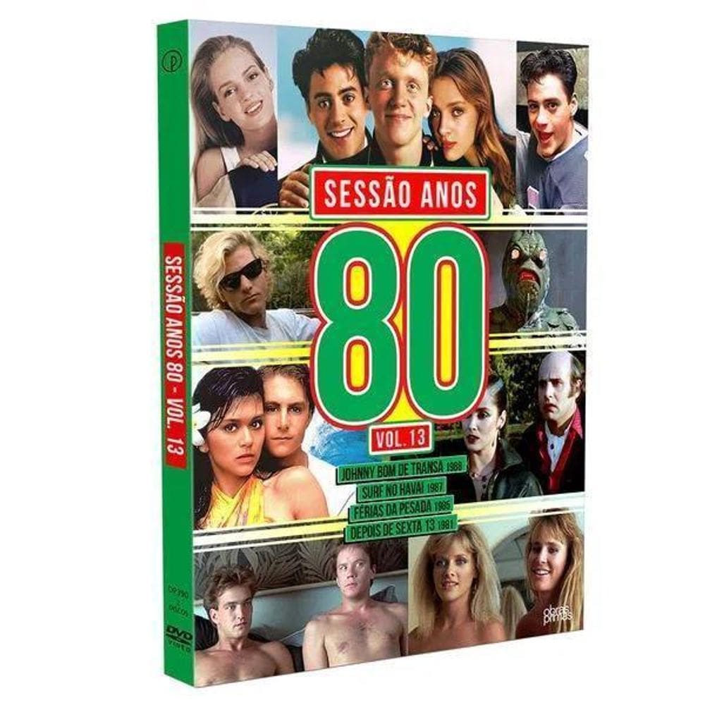Box Sessão Anos 80 Vol. 13 - Digipack 2 Dvds +Cards