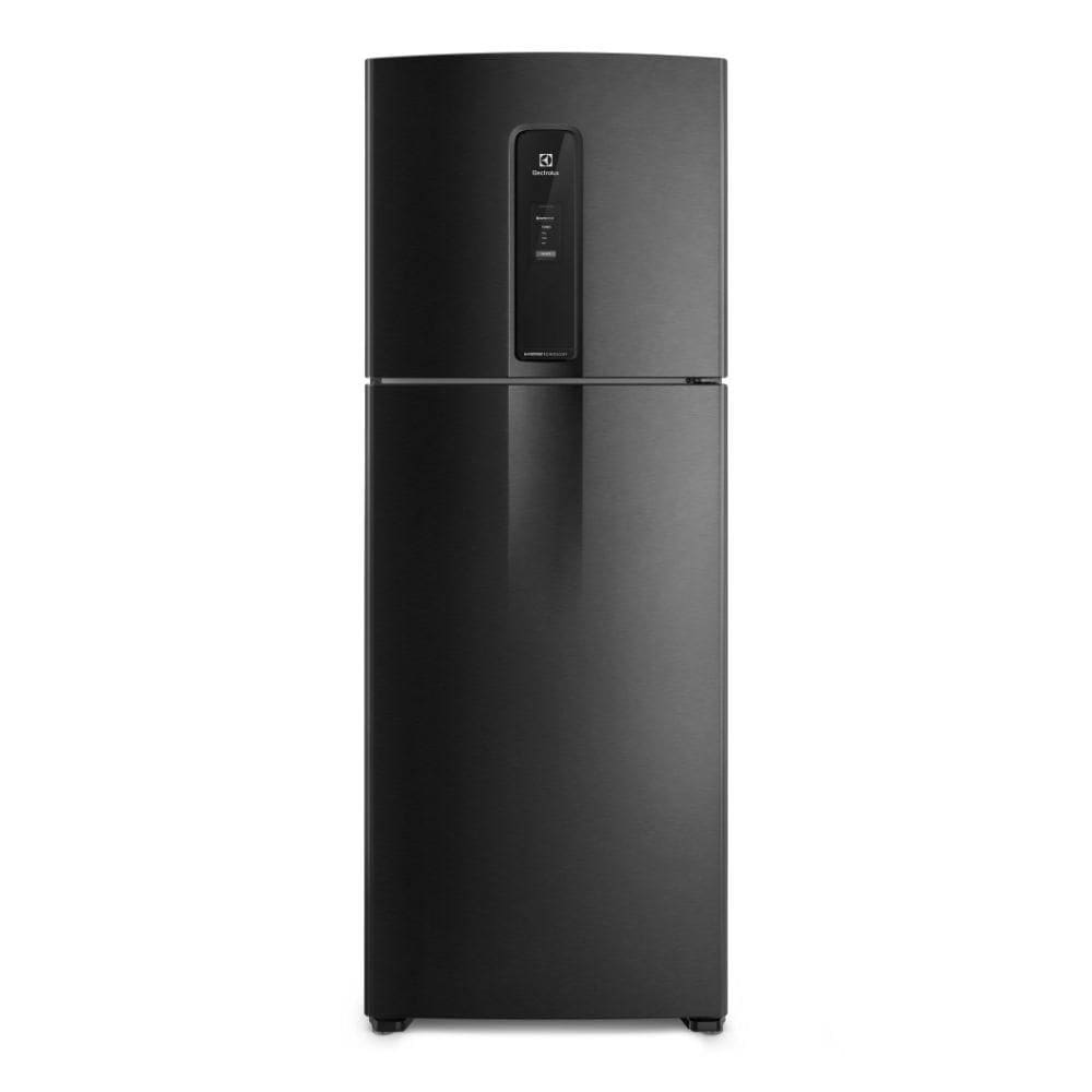 Geladeira Electrolux Frost Free Duplex Inverter 480L IT70B Black Inox Bivolt