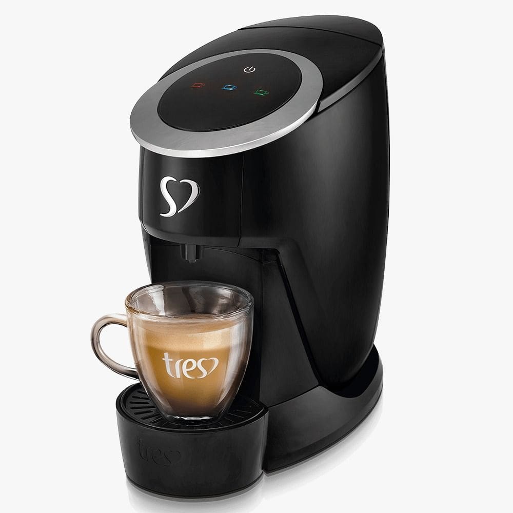 Cafeteira Espresso Touch Preta Automática - TRES 3 Corações 127V