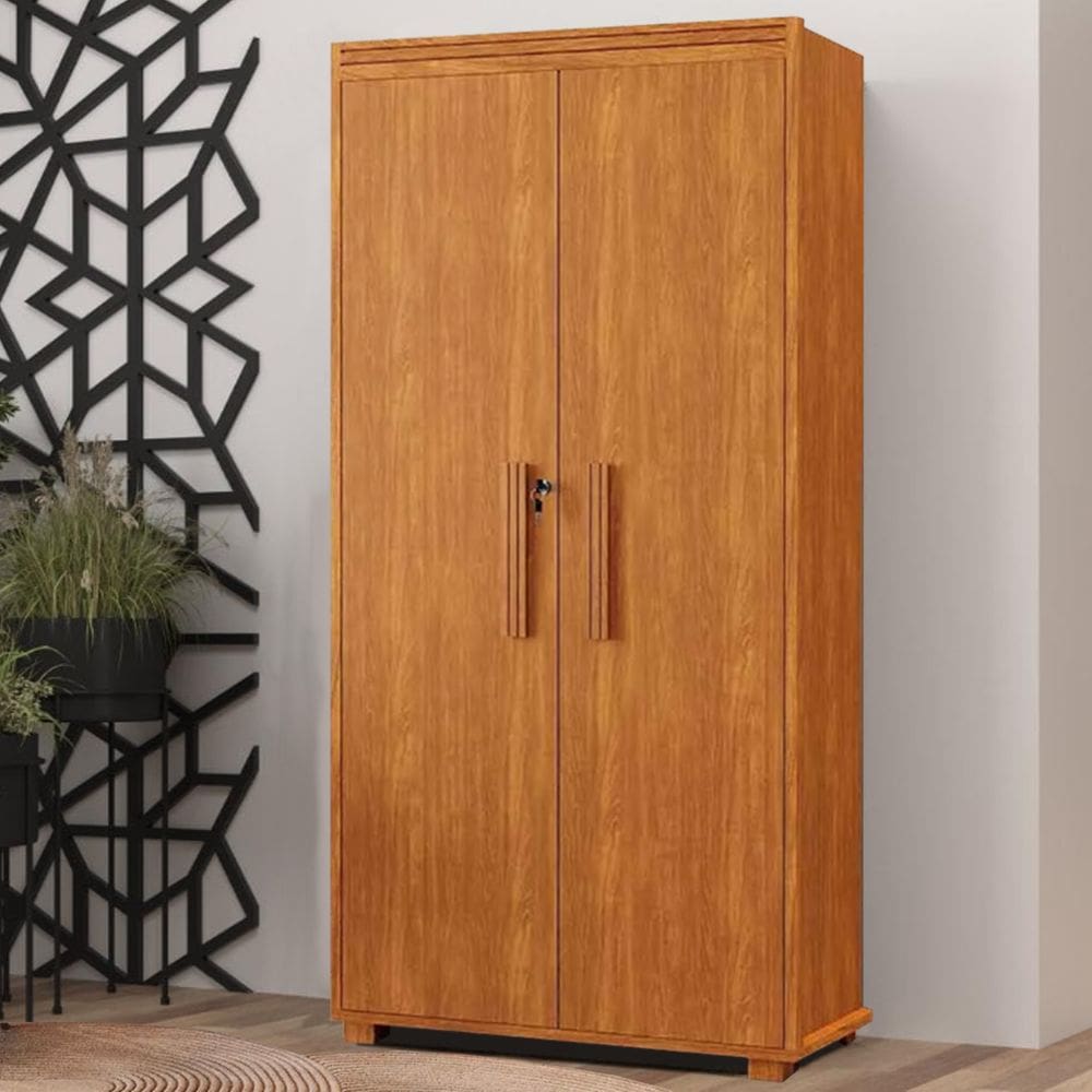 Armário Multiuso 2 Portas MDF Organizador Versátil para Quarto Cozinha ou Escritório