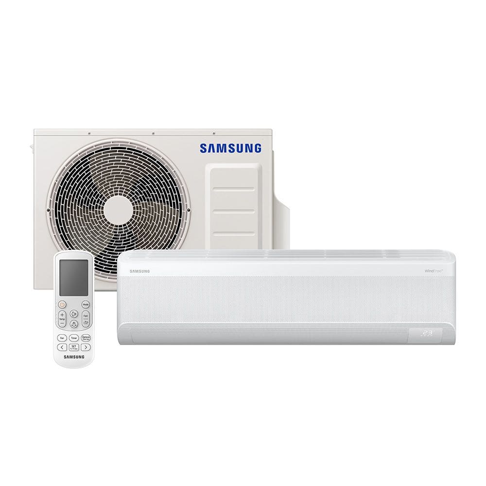 Ar Condicionado Split Hi Wall - Inverter R-32 - Samsung - Windfree AI - 18.000 BTUs - Frio - 220V Monofásico