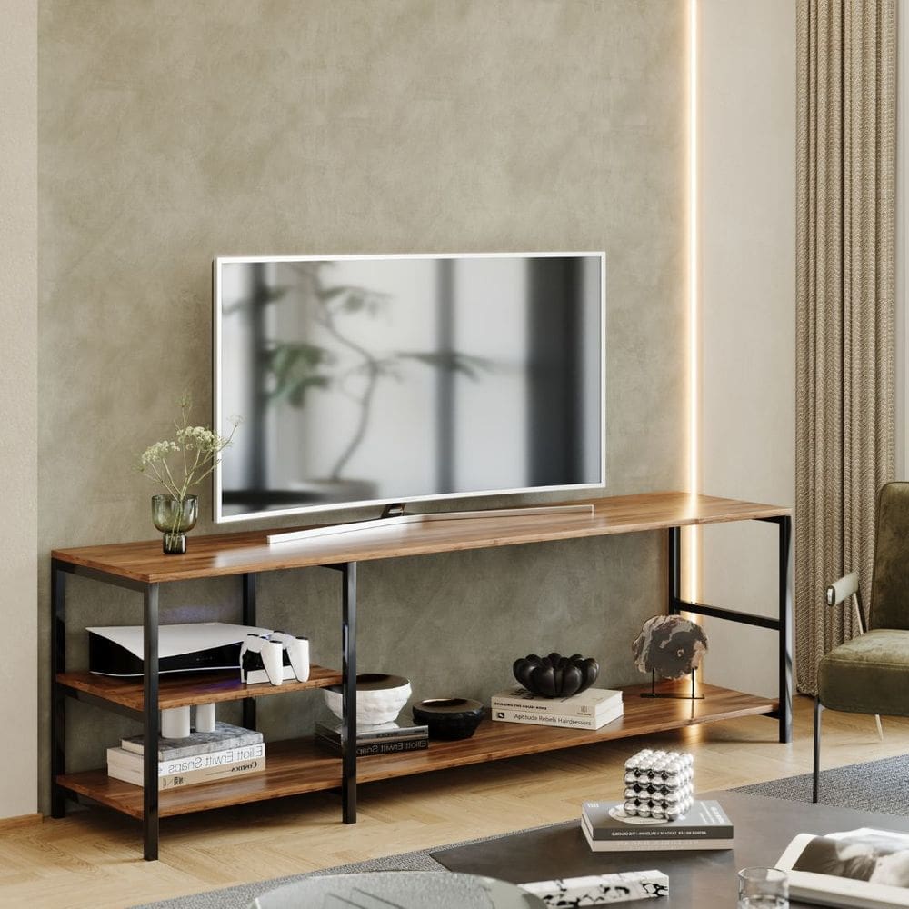 Rack Estilo Industrial Brooklin 160 Para TV 60 Polegadas