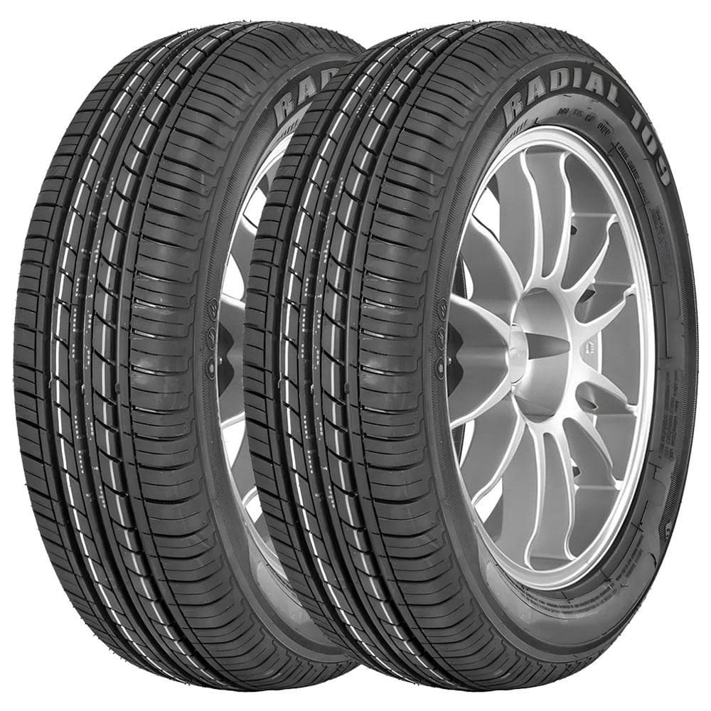 KIT 2 Pneus Tracmax Radial109 175/75 R13 Aro 13 85T