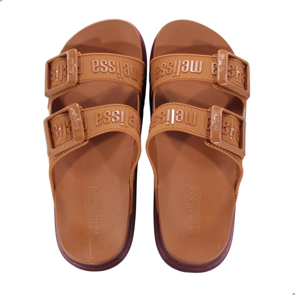 Tamanco Melissa Cozy M-Lover Platform Marrom | Casas Bahia