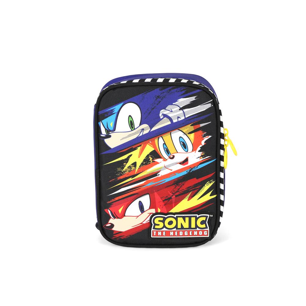 Estojo Escolar Sonic The Hedgehog Oficial Luxcel
