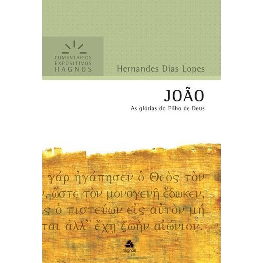 Joao Comentarios Expositivos Hagnos