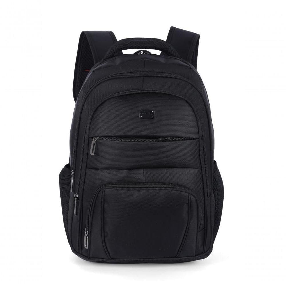 Mochila Laptop Masculino Preto - Unico Preto