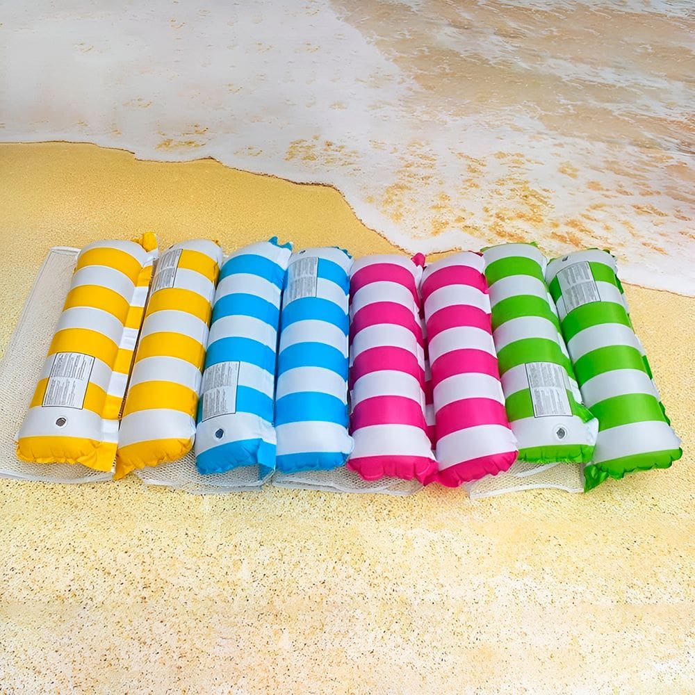 Boia Rede Cama Flutuante Piscina Descanso Inflável 120x80cm