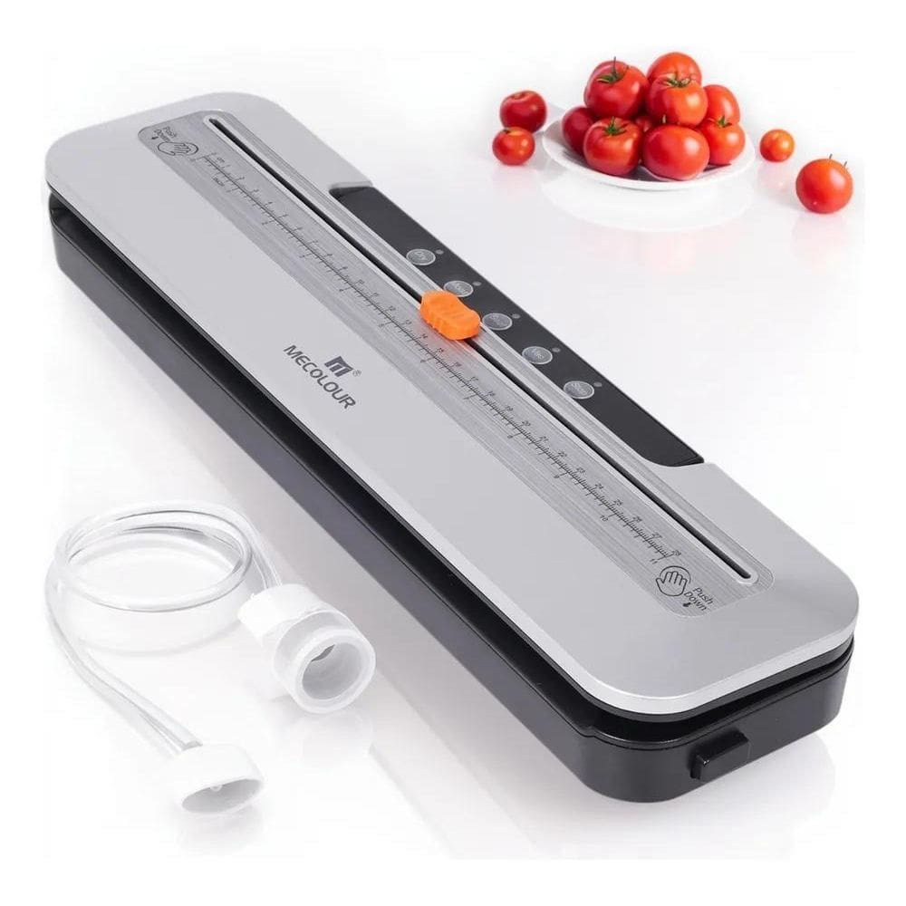 2X Seladora A Vácuo Selo Seco/Úmido Mecolour 5 Modos Com Cor