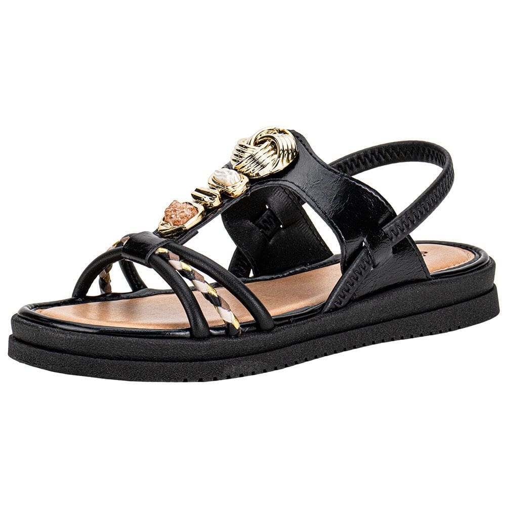 Sandália Feminina Flat Mississipi J0221