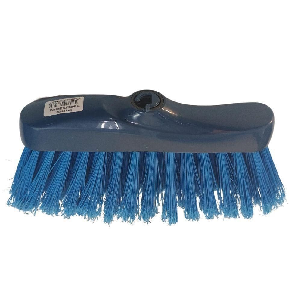 Vassoura Clássica Azul Sem Cabo