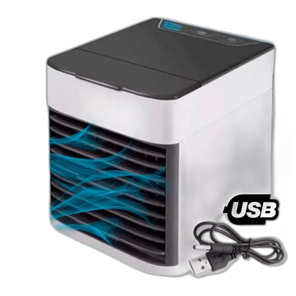 Mini Ar Condicionado Portátil Usb Ventilador Qualidade
