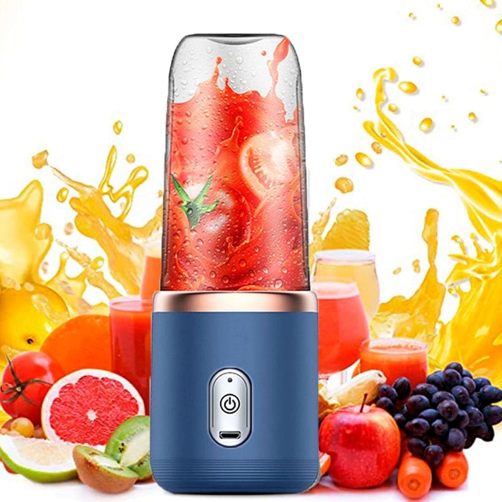 Mini Liquidificador Portátil Usb 400Ml Perfeito Para Frutas