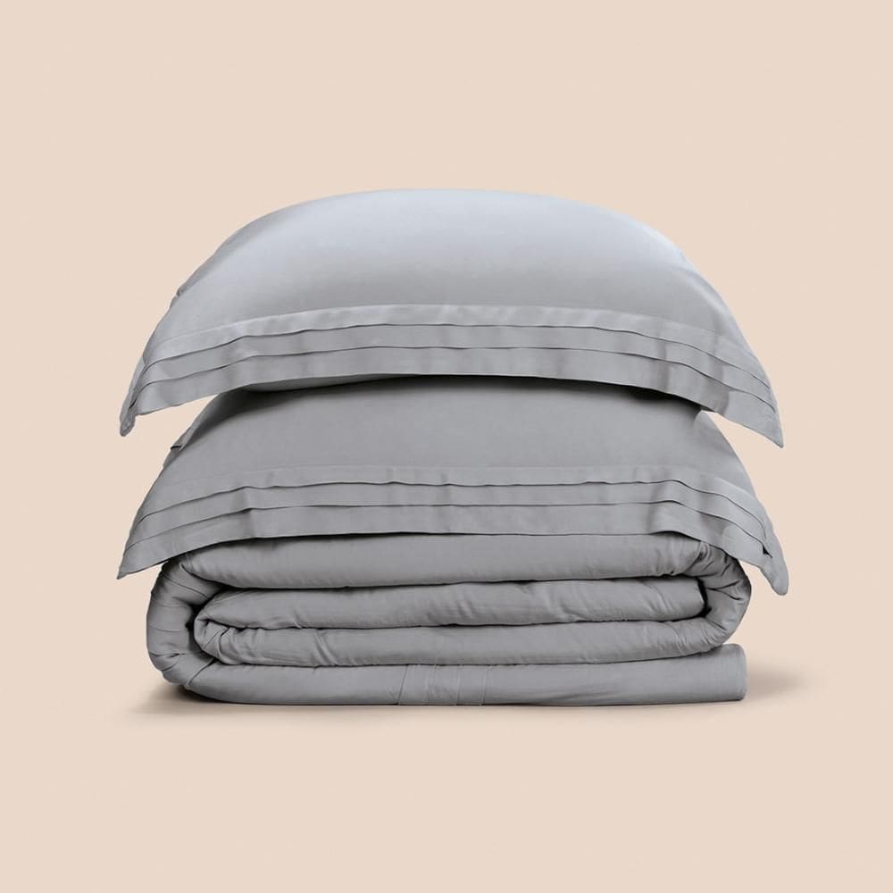 Jogo de Colcha Super King 3 Peças Altenburg Haus Frescor Cinza Boho