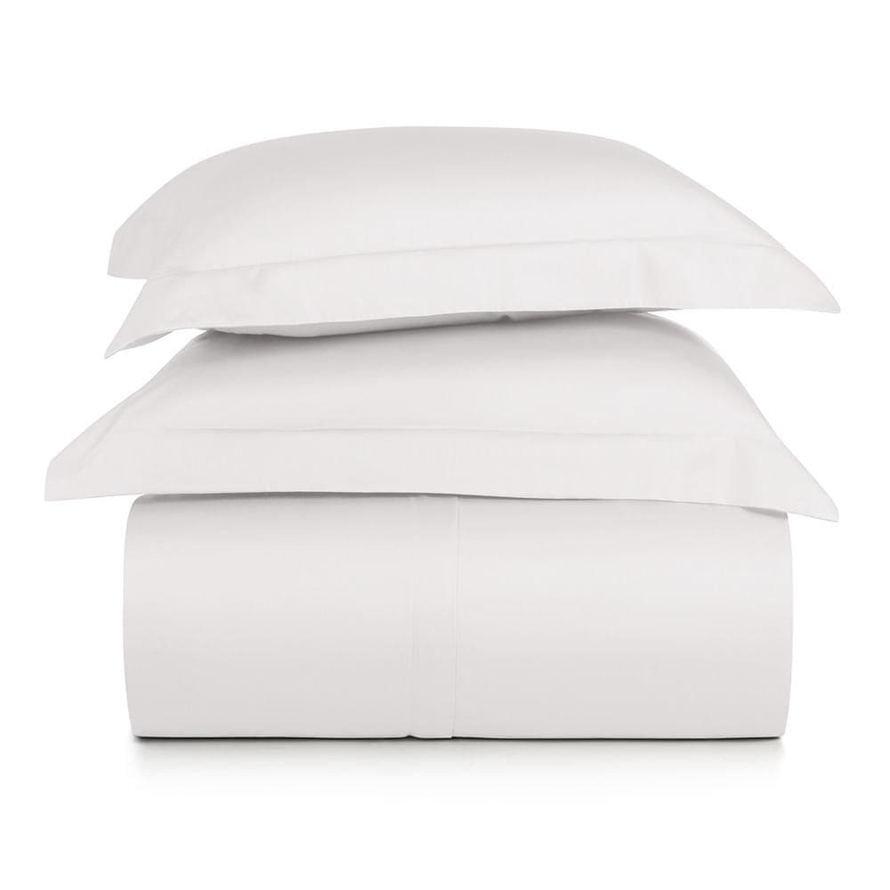 Jogo de Duvet Queen 3 Peças Altenburg Algodão Lux 200 Fios  Branco