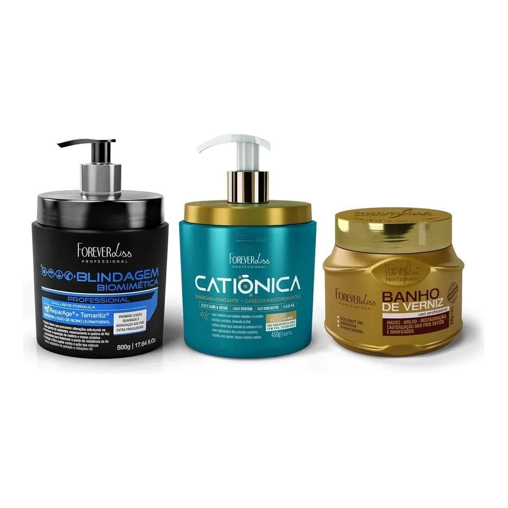 2X Cronograma Capilar Para Cabelos Com Progressiva