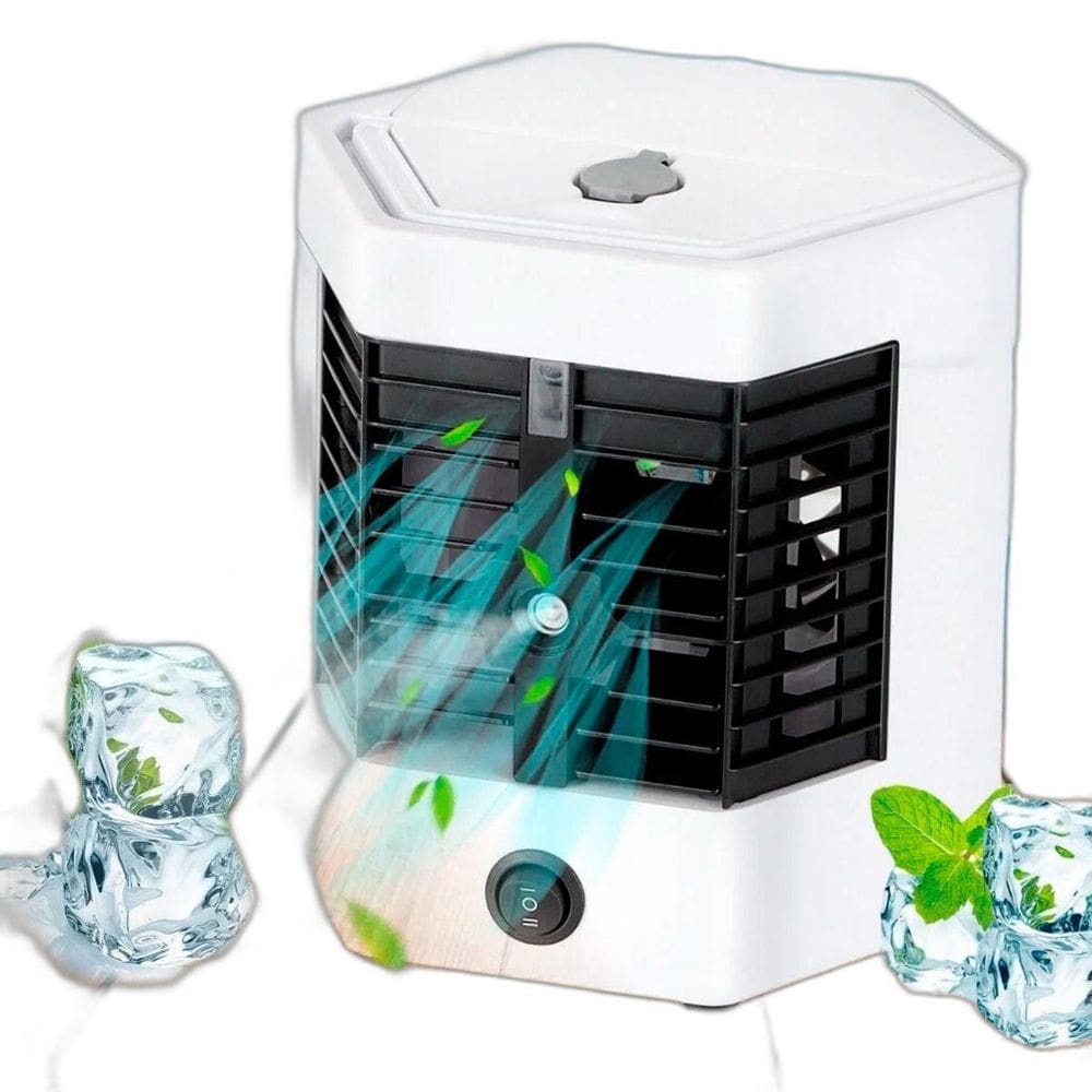 Mini Ar Condicionado Portátil Usb Ideal Refrescar Quartos