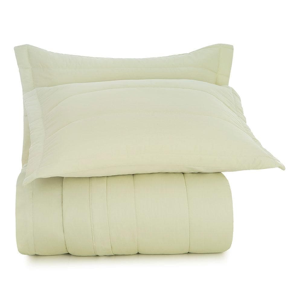 Jogo de Colcha Solteiro Altenburg 200 fios Algodão Lux Verde